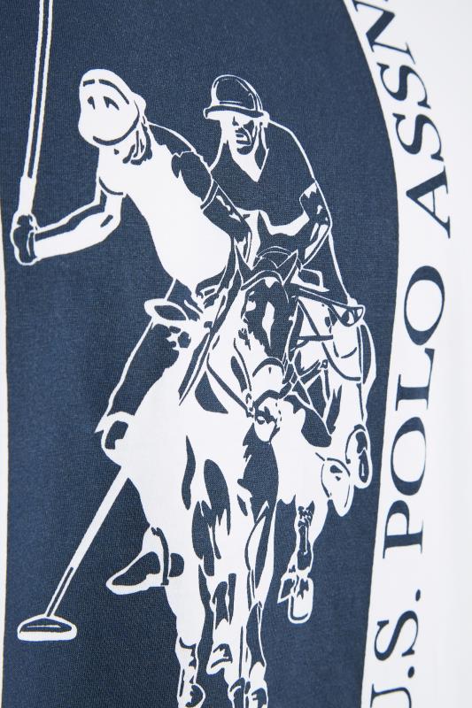 U.S. POLO ASSN. Big & Tall White Rider Print T-Shirt 2