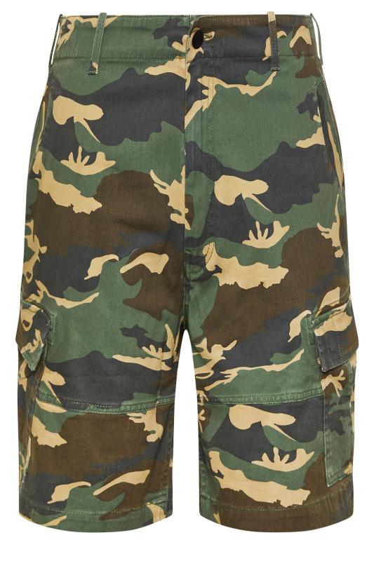 BadRhino Big & Tall Brown Camo Cargo Shorts | BadRhino 5