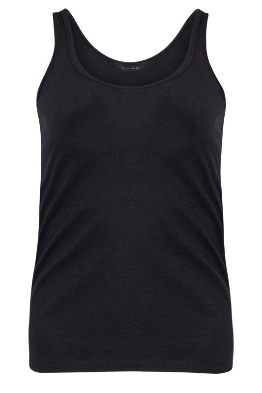 PixieGirl Petite Women's 2 PACK Black & White Dipped Hem Vest Tops | PixieGirl 9
