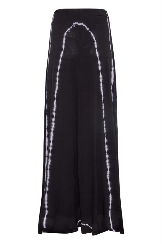 LTS Tall Black Tie Dye Maxi Skirt 6