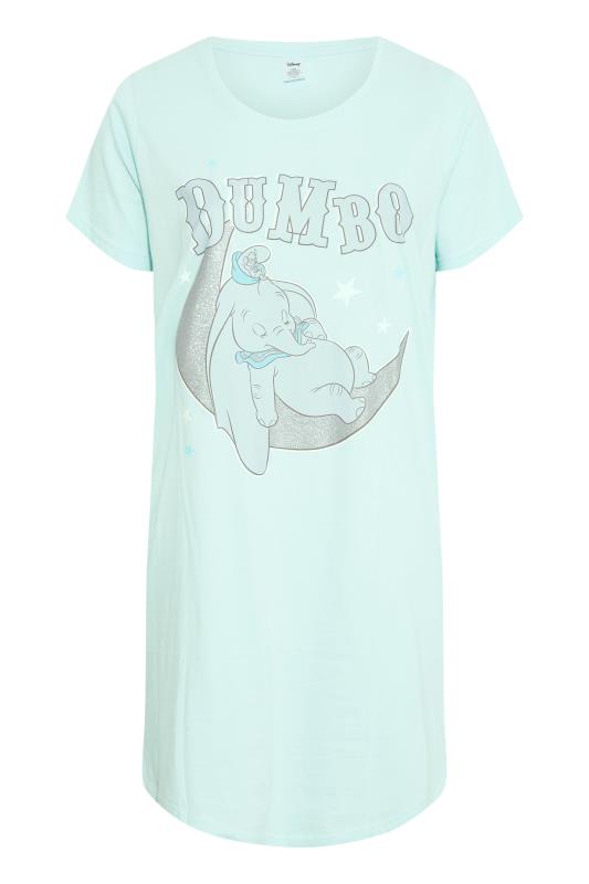 DISNEY Curve Blue Dumbo Snoozing Nightdress 5