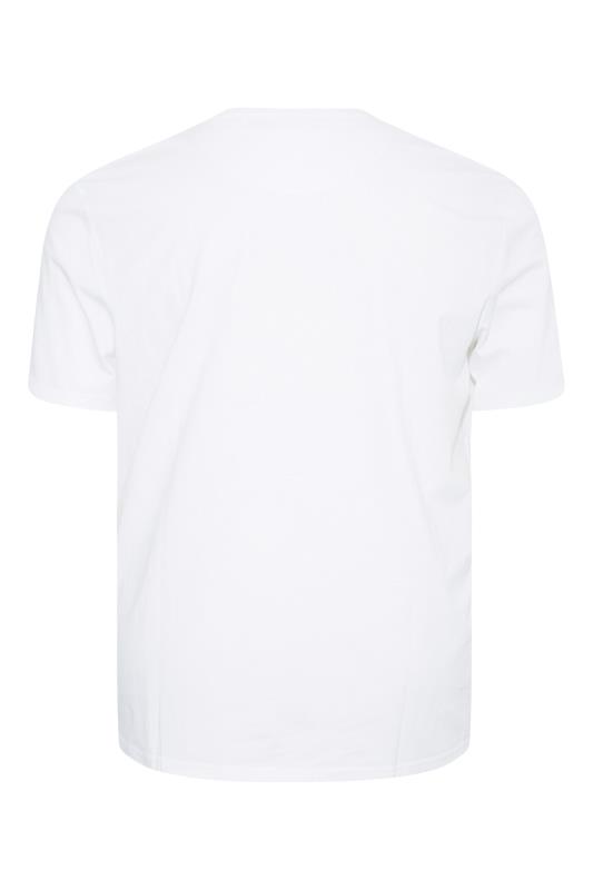 U.S. POLO ASSN. Big & Tall White Rider Print T-Shirt 4