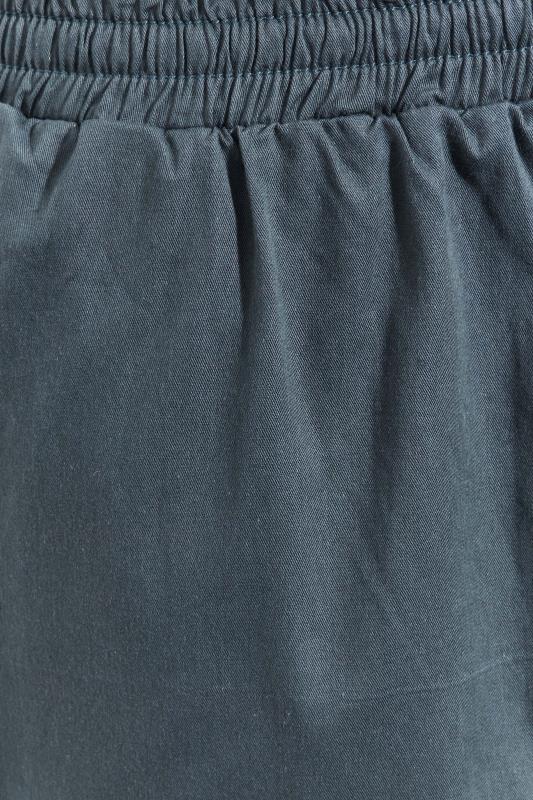 BadRhino Big & Tall Navy Blue Cotton Shorts 3
