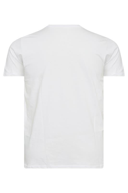 BadRhino Big & Tall 5 Pack Black & White Essential T-Shirts 4