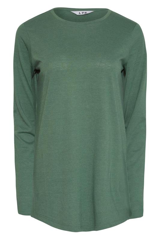 LTS Tall Sage Green Long Sleeve T-Shirt 5