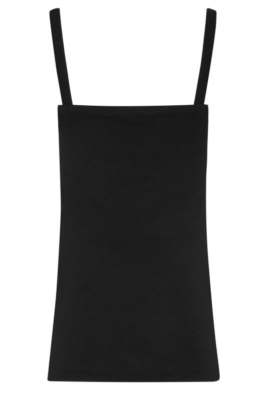 LTS Tall Women's Black Square Neck Vest Top | Long Tall Sally 7