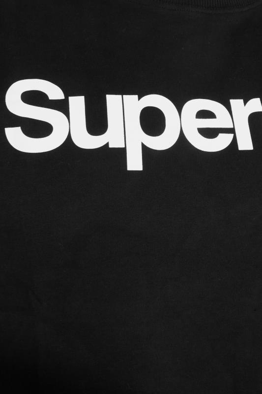 SUPERDRY Big & Tall Black Logo T-Shirt 3