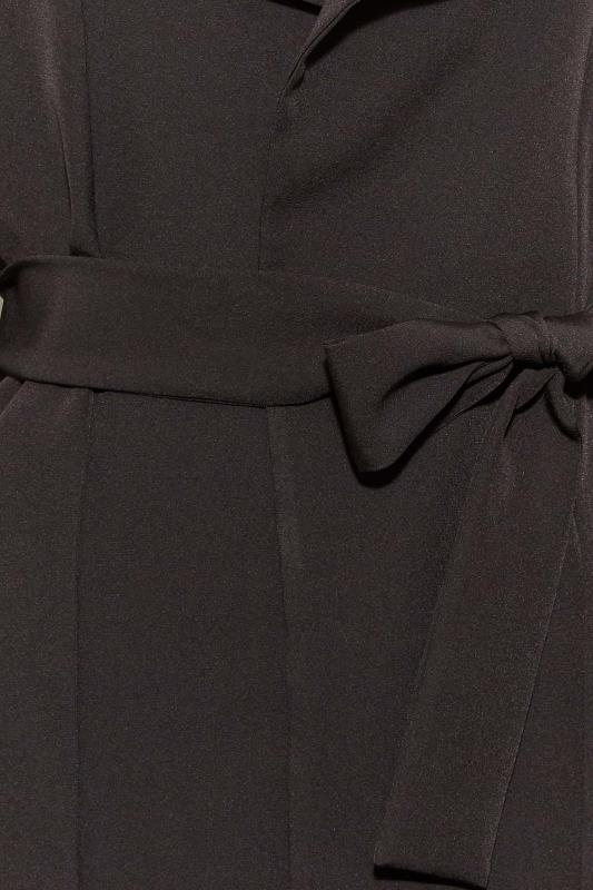 Petite Womens Black Midi Duster Coat | PixieGirl 5