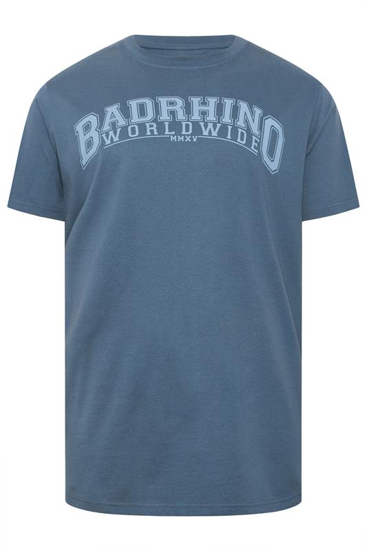 BadRhino Big & Tall 2 PACK Extra Long Blue & Green Worldwide T-Shirts | BadRhino 6