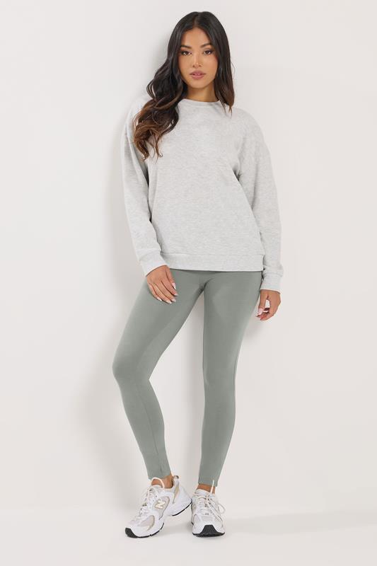 PixieGirl Petite 2 PACK Women's Grey & Black Leggings | PixieGirl 1