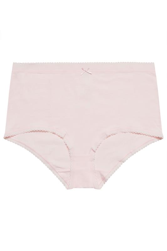 YOURSET 5 PACK Plus Size Pink Floral Print Full Briefs | Yours Clothing 8
