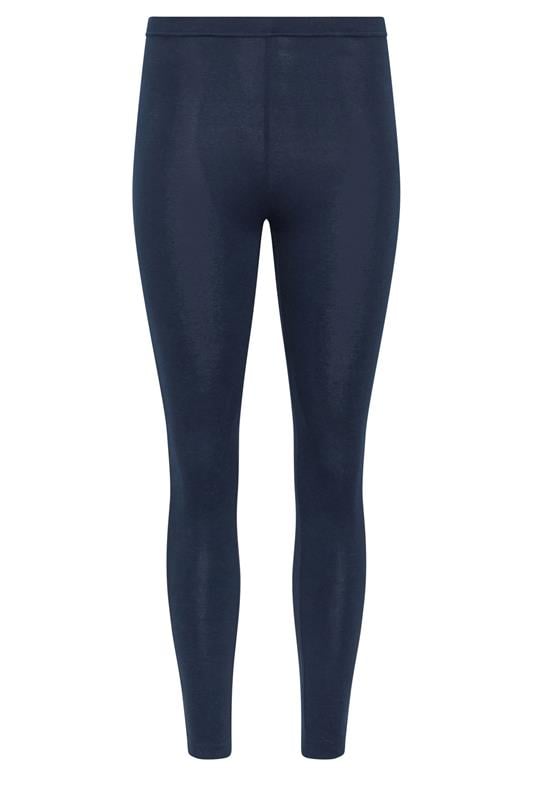 PixieGirl Petite Women's 2 PACK Navy Blue & Black Cotton Leggings | PixieGirl 7