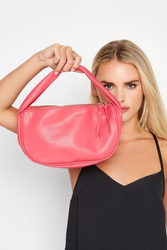 Bright Pink Slouch Handle Bag 2