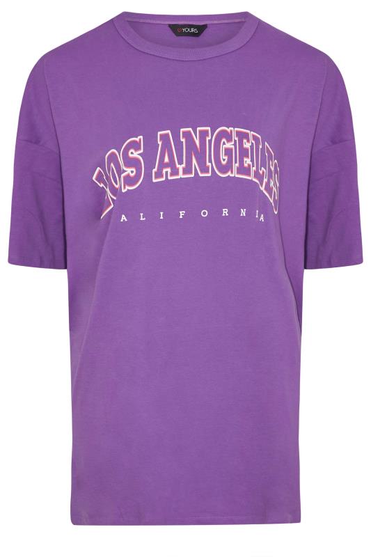 Curve Purple 'Los Angeles' Oversized Tunic Top 7