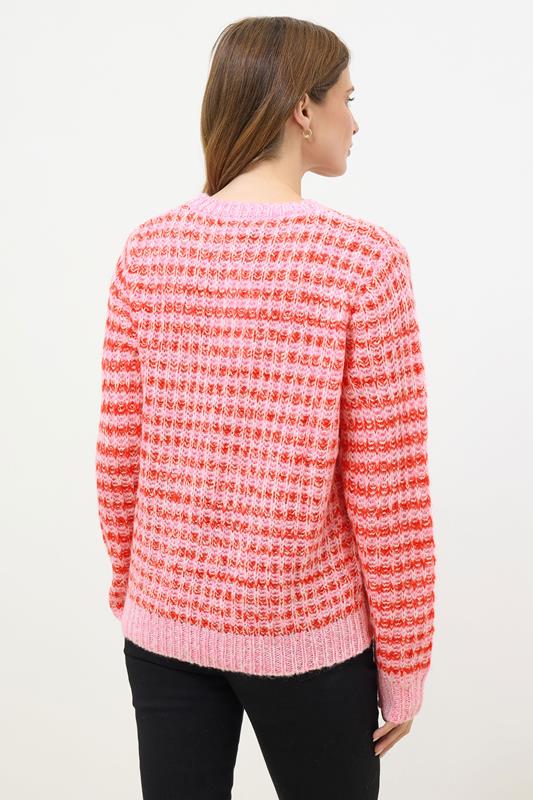 M&Co Pink Cable Knitted Jumper | M&Co 2