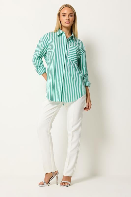 STAR Green Striped Long Sleeve Shirt | StarByJM 1