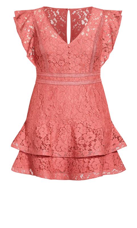 Evans Pink Sienna Dress 4