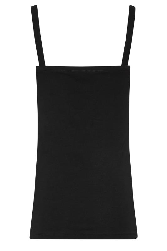 LTS 2 PACK Tall Women's Black & White Square Neck Vest Tops | LongTallSally 9