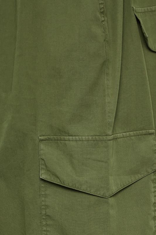 LTS Tall Women's Khaki Green Parachute Trousers | Long Tall Sally 4