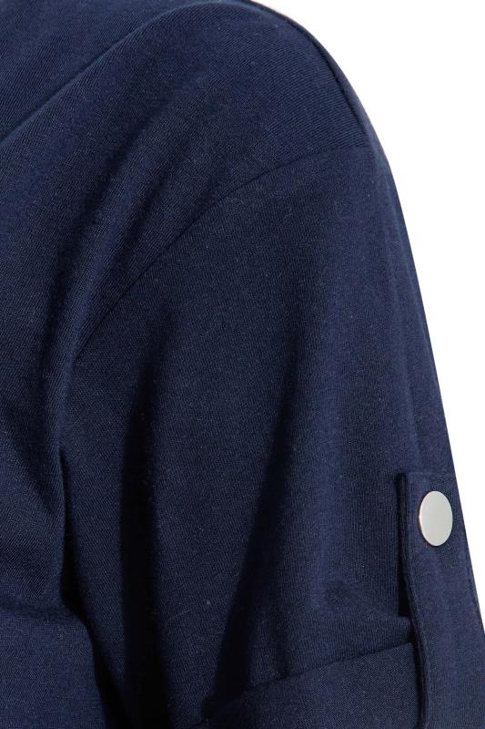 LTS Tall Navy Blue Short Sleeve Pocket T-Shirt 5