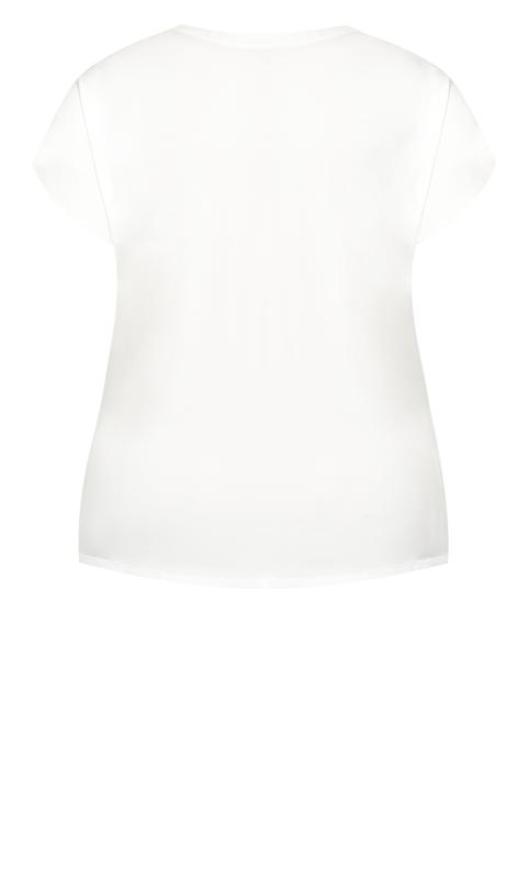 Evans White Chest Pocket Sleeve Shirt 6