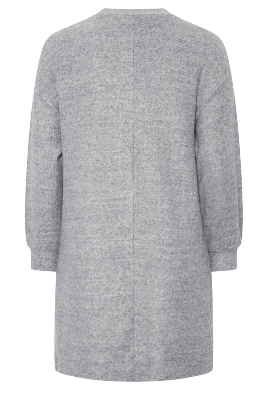grey wool jumper dress Yours Women's Plus Size Soft Size 26-28 City Break Outfits