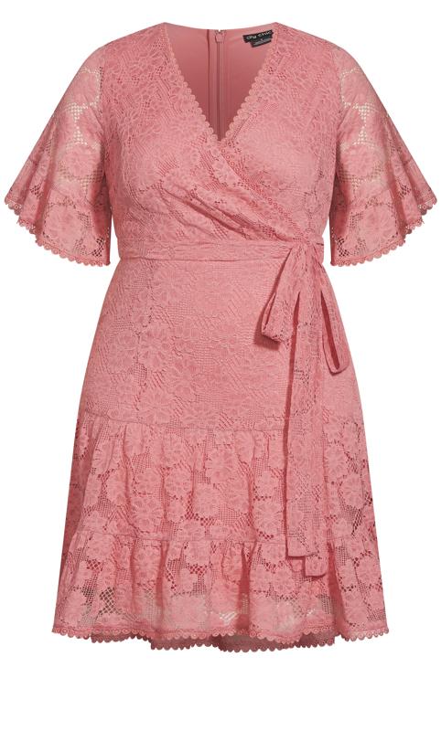 Evans Pink Garden Kisses Dress 5