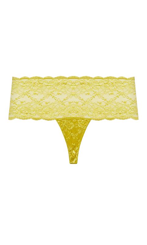 Evans Yellow Zoey Thong 3