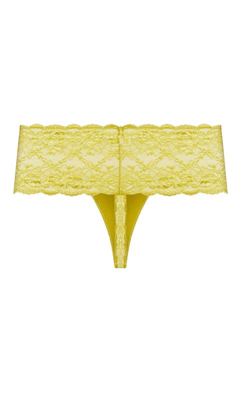 Evans Yellow Zoey Thong 4