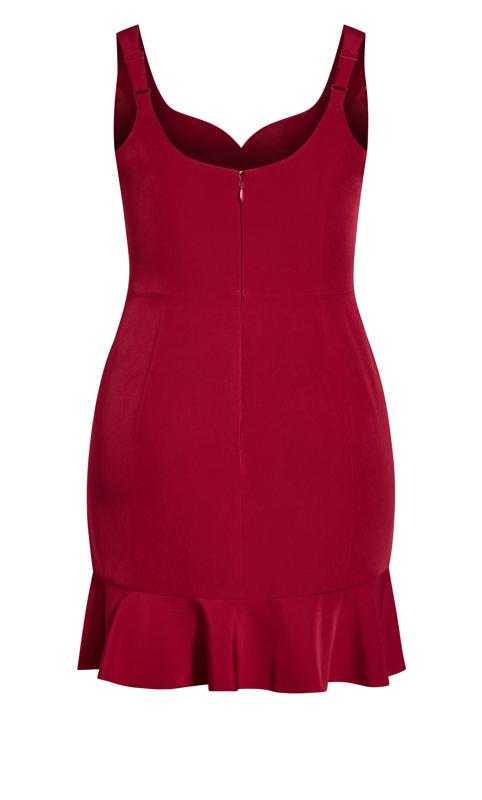 Evans Red Cherish Mini Dress 4