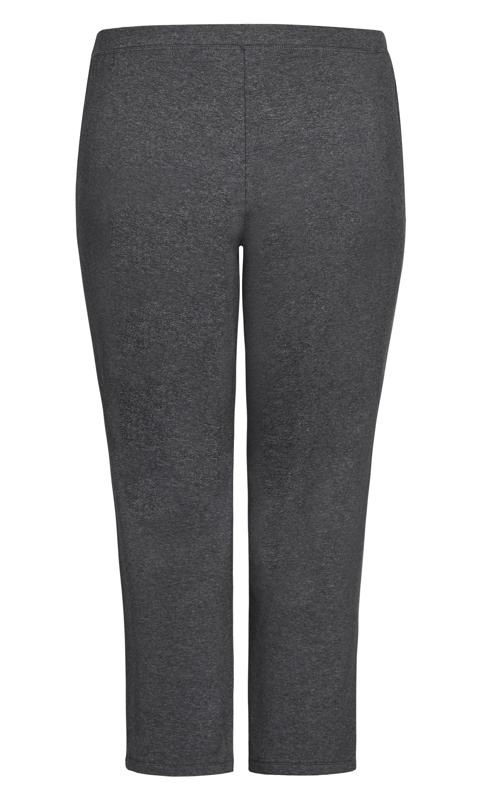 EVANS Plus Size Grey Tapered Trouser | Evans  9