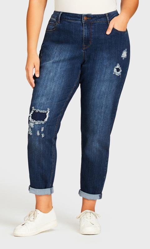 Evans Blue Ripped Jeans 6