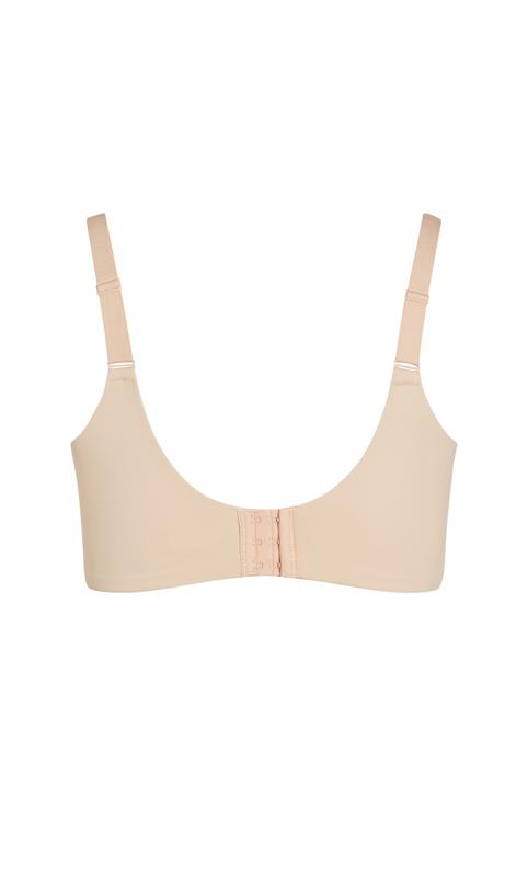 Evans Nude Non-Wired Back Smoothing Bra 4