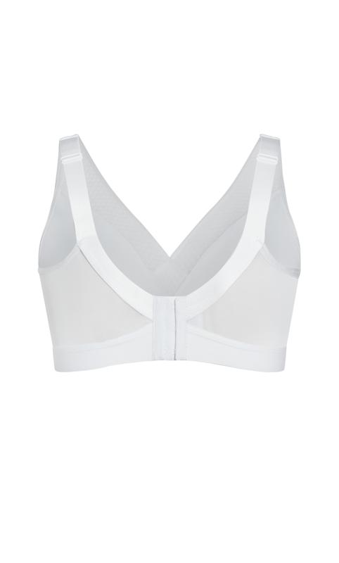 Evans White Cooling Wire Free Bra 4