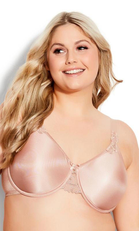 Plus Size  Avenue Nude Underwired Full Cup Bra