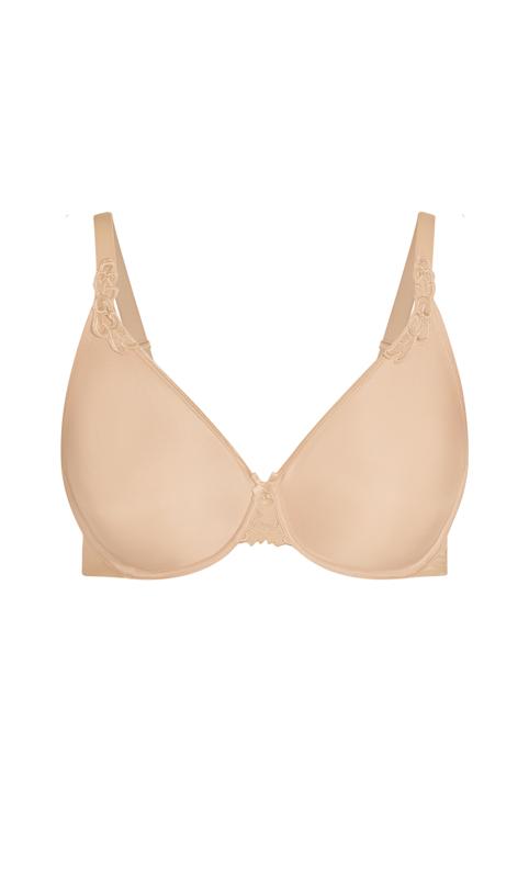 Evans Nude Underwired Full Cup Bra 3