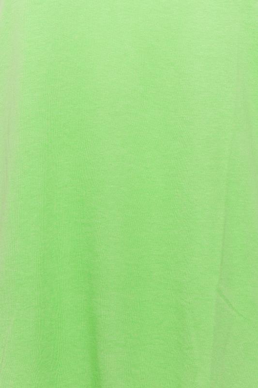 YOURS Plus Size Bright Green Essential Vest Top- Petite | Yours Clothing  4