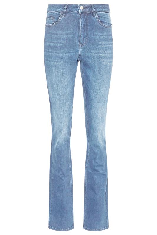 LTS MADE FOR GOOD Pacific Blue Straight Leg Jeans | Long Tall Sally 5