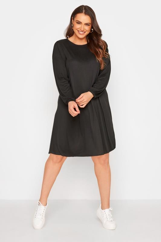 LIMITED COLLECTON Curve Black Swing Dress_A.jpg