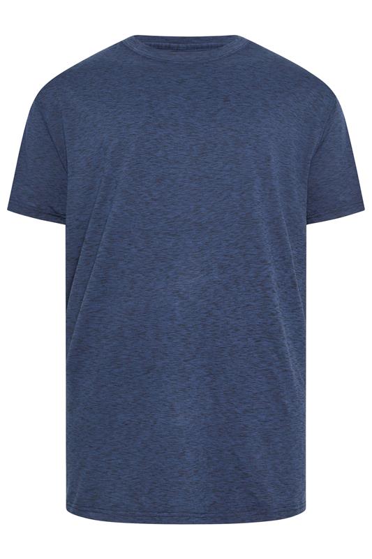 KAM Big & Tall Indigo Blue Active T-Shirt | BadRhino 2