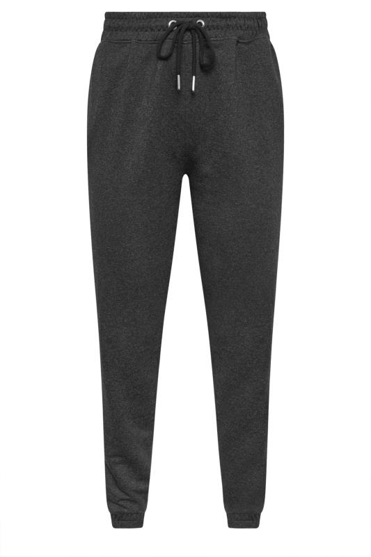 YOURS Plus Size Charcoal Grey Elasticated Joggers | Yours Clothing 5