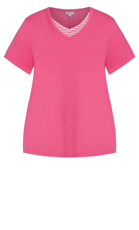 Evans Pink 2 in 1 T-Shirt 5