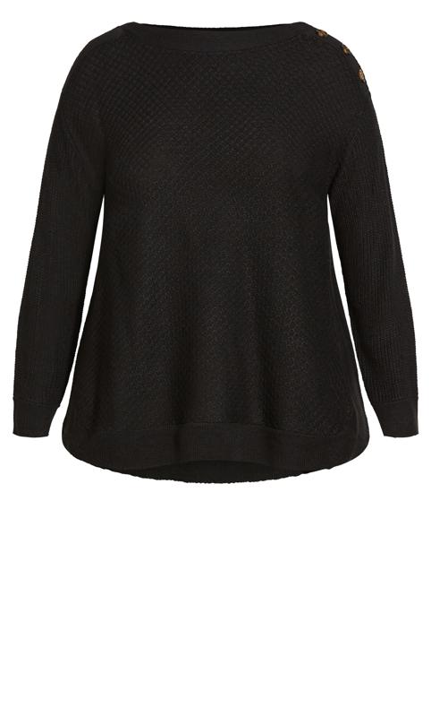 Evans Black Birdseye Sweater 6