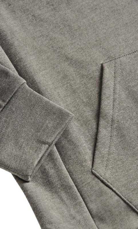 Zip Grey Plain Jacket  8