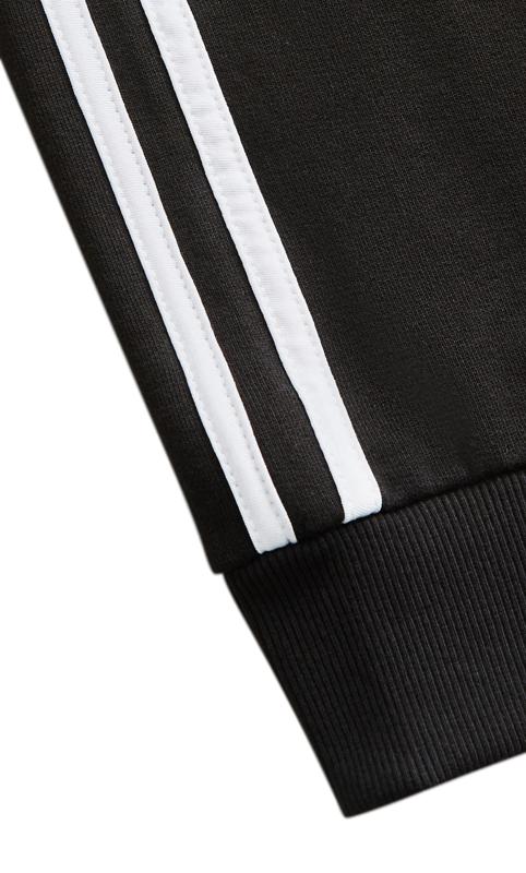 Black Tapered Fit Double Stripe Jogger  8