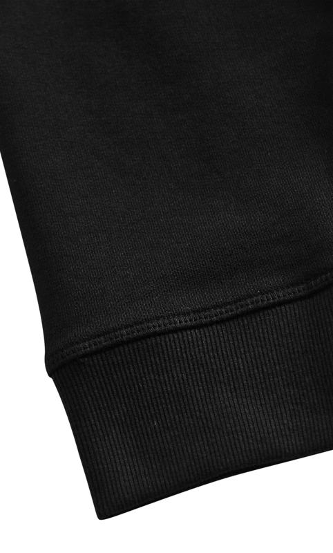 Evans Black Long Sleeve Active Sweatshirt 6