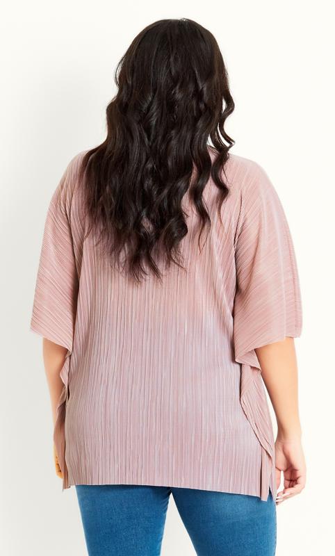 Pleated Top Pink 3