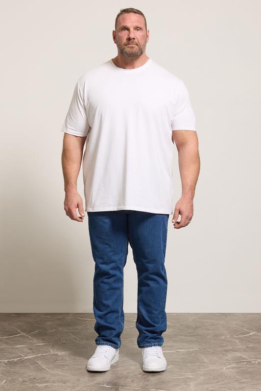 KAM Blue KBS 150 Straight Leg Jeans | BadRhino 1