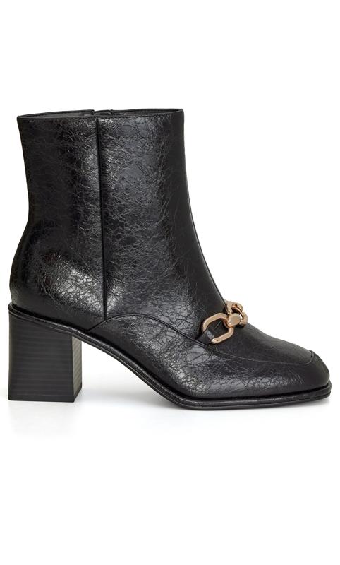 Ethan Black Wide Width Ankle Boot 2