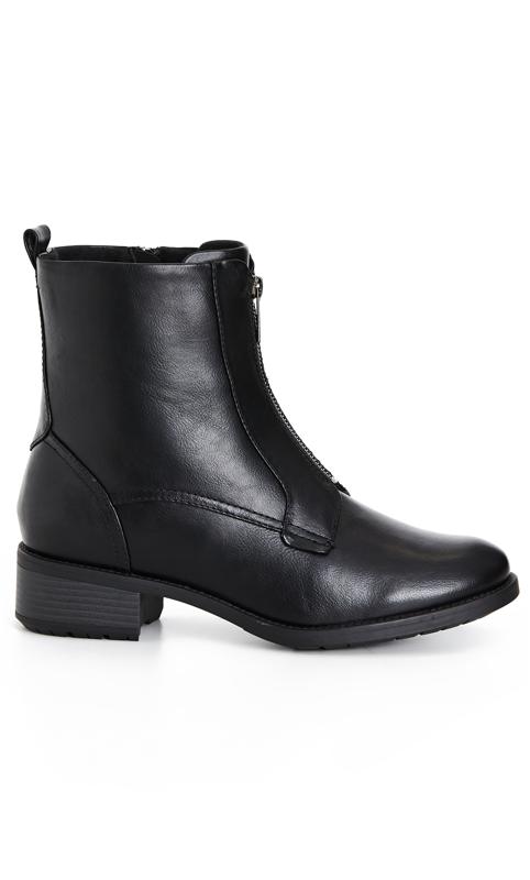 Bash Black Wide Fit Ankle Boot 2